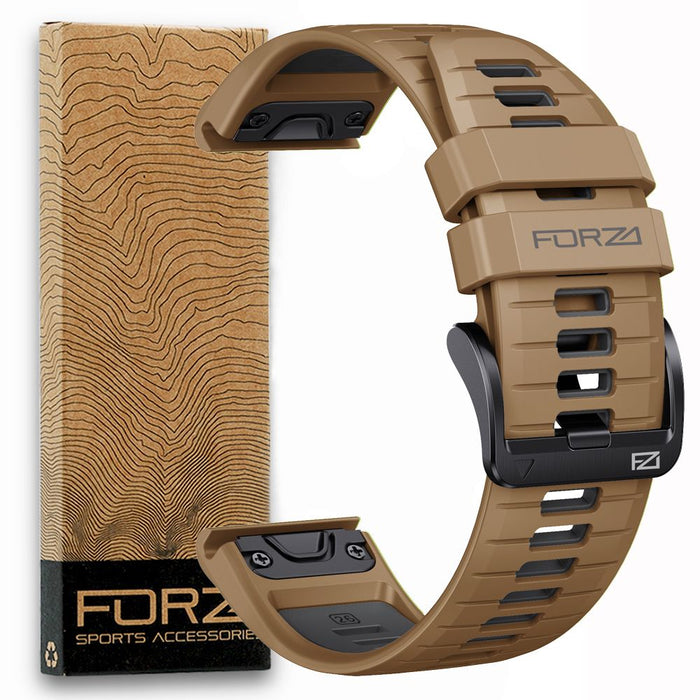 Forza 26MM Elite Easy Fit Two Tone Garmin Khaki/Grey