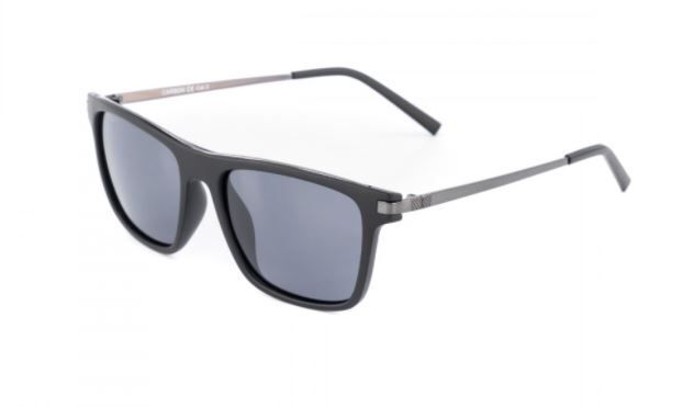 Darcs Sunglasses Carbon F-Steel&M-Blk L-Polarized Smoke