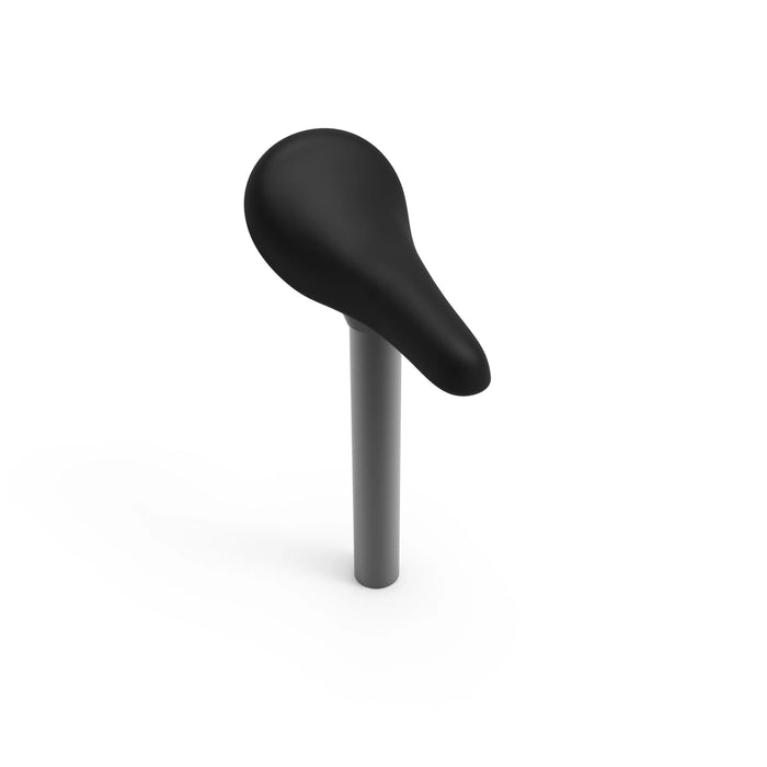 Muna Saddle Juvenile With Seat Post - Black