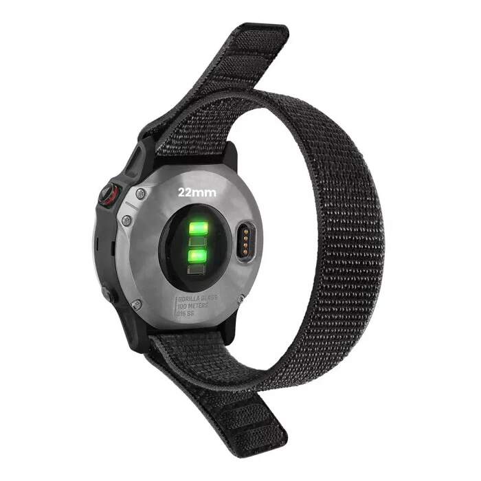 Forza Elite Watch Strap Nylon 22Mm For Garmin