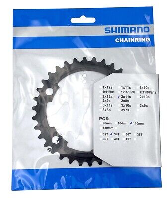 Shimano Chainring Fc5800 34T Ma Black