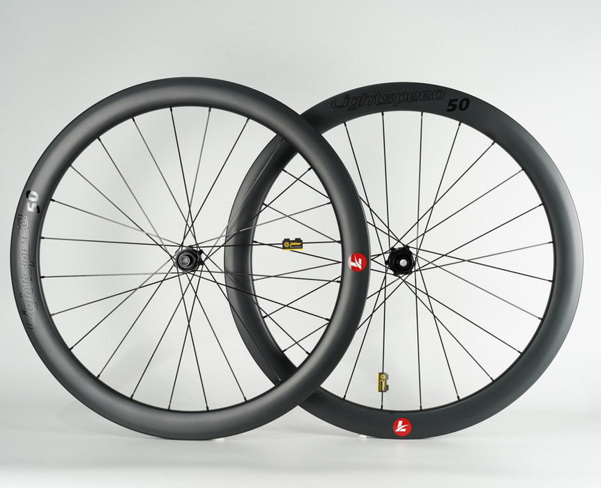 Lightspeed Wheelset Carbon Road 50MM Rim Brake