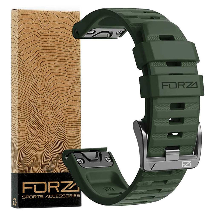 Forza 26MM Elite Replacement Watch Strap Garmin Army Green