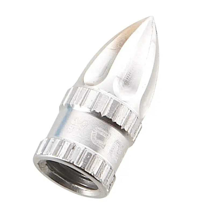 Kcnc Valve Cap Presta Silver Pair