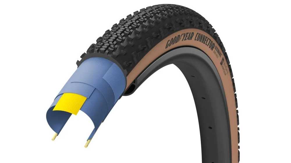 Goodyear Tyre 700x45 Connector Ultimate Tubeless Tan