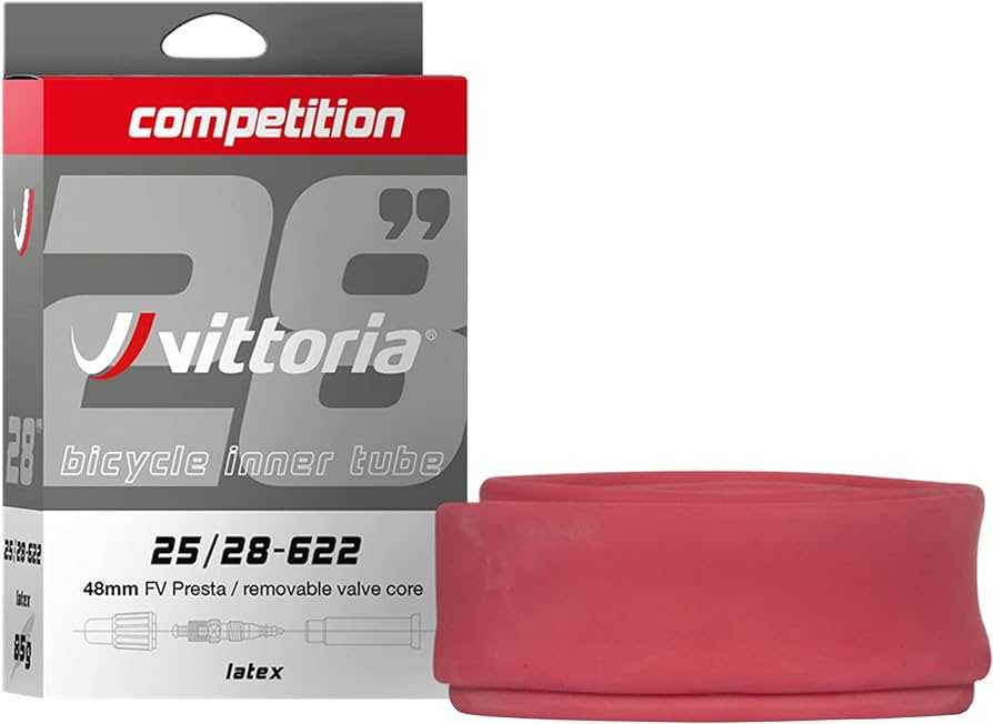 Vittoria Tube 700x25/28c 48MM RVC Latex
