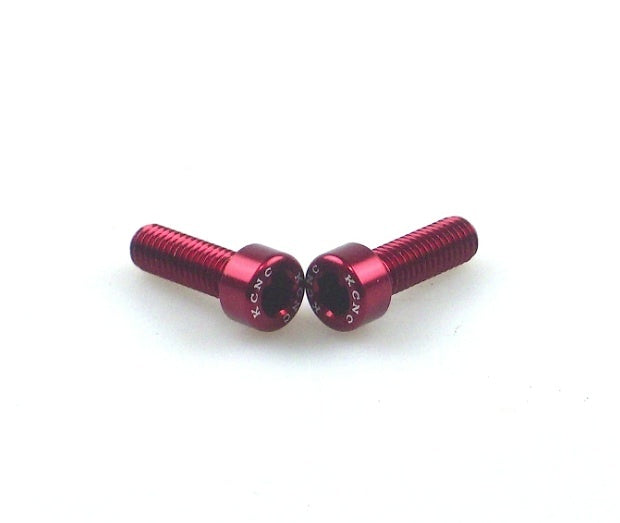Kcnc Bottle Cage Bolt 15Mm Red Hex
