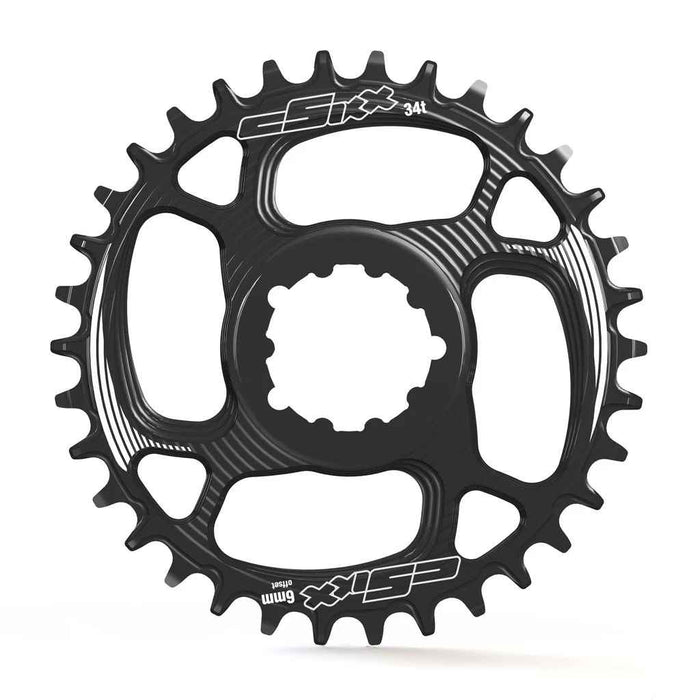 Sram Csixx Chainring Tt 6Mm 34T Black