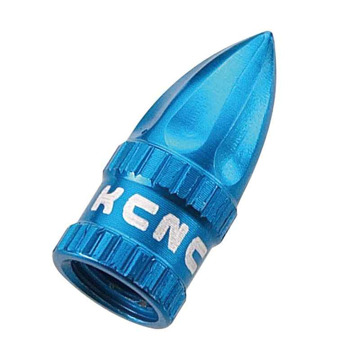 Kcnc Valve Cap Kcnc Presta Pair Blue