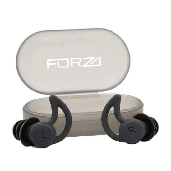 Forza Surf & Swim Earplugs Grey