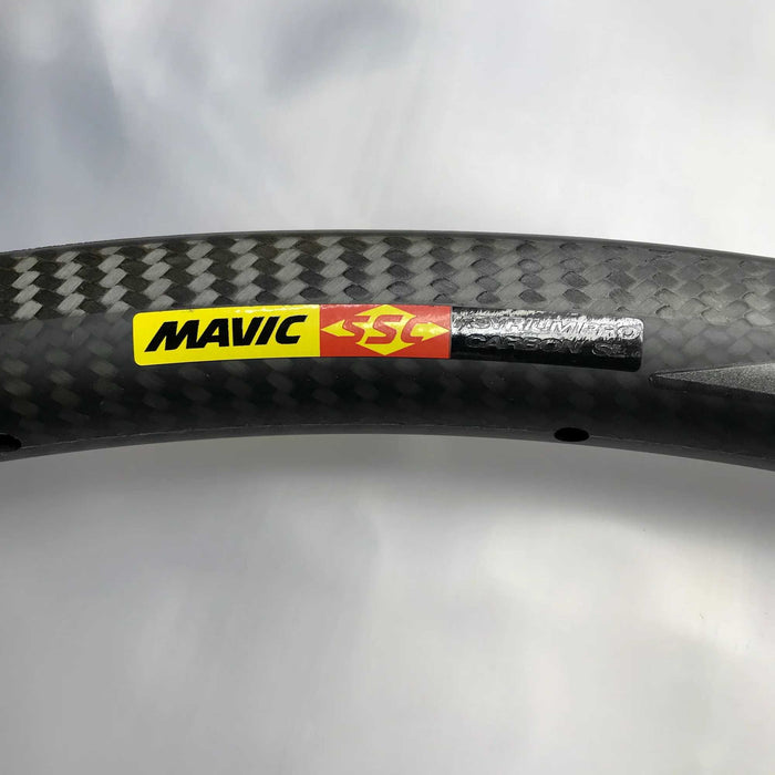 Mavic Rim Ksyrium 18Hole Carbon Tubby Rim With Tyre