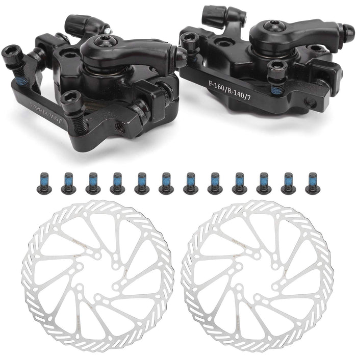 Bravvos Brake Caliper Set Mechanical Disc 140/160