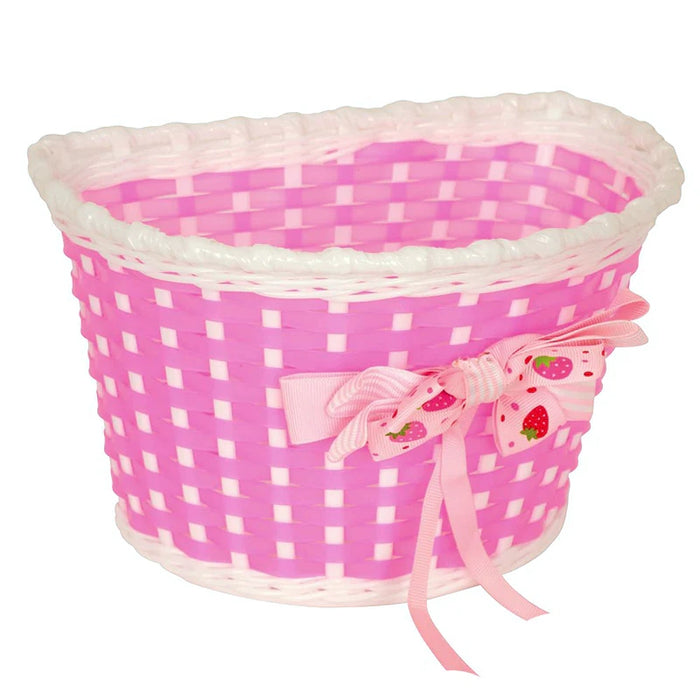 Bravvos Basket Front Strawberry Mesh