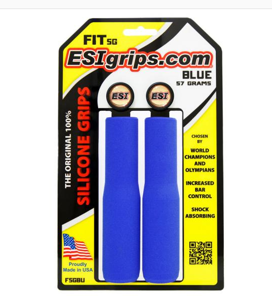 Handlbar Grip Esi Mtb Fit Sg Blue