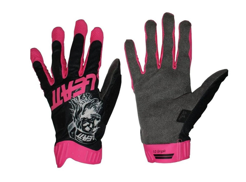 Leatt Glove Mtb 1.0 GripR 80's S Skull