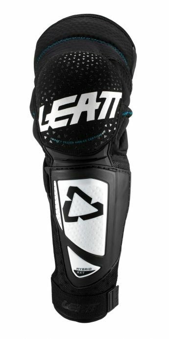 Leatt Knee&Shin Guard Ext Wht/Blk Jr