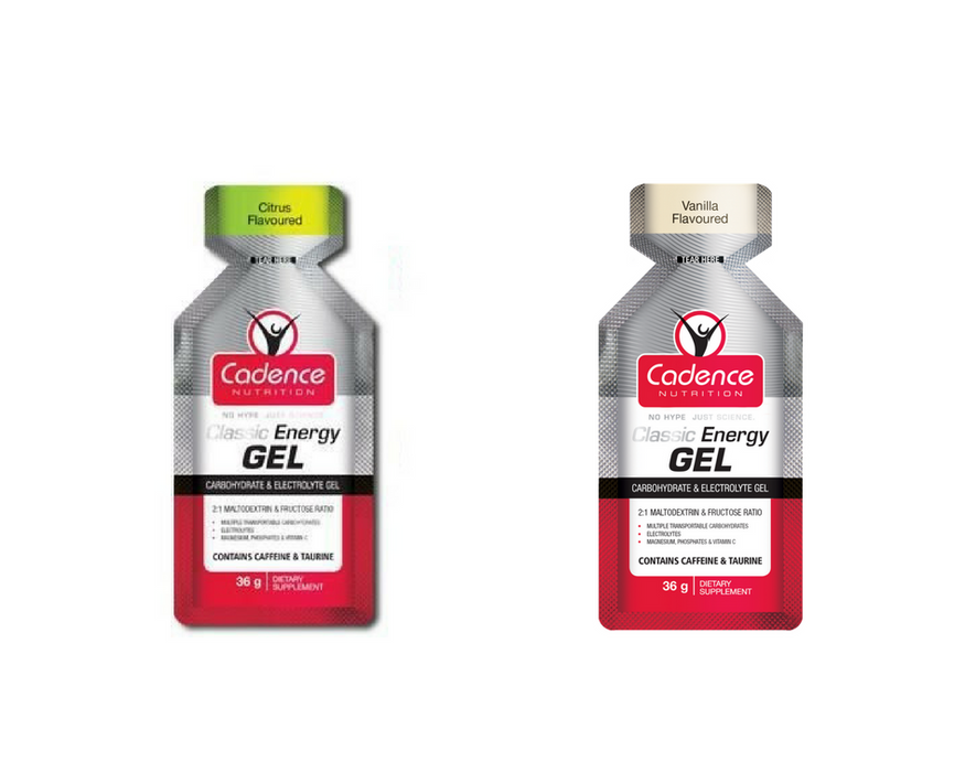 Cadence Nutrition Gel Classic Vanilla Each