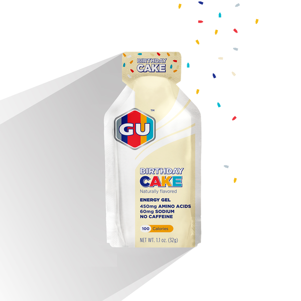 Gu Energy Gel Birthday Cake
