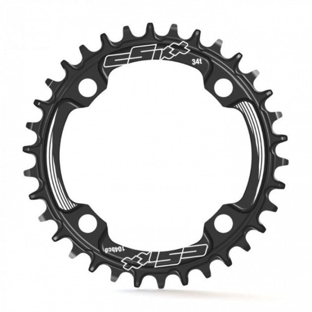Csixx Chainring 104 Bcd Oval 34T Black