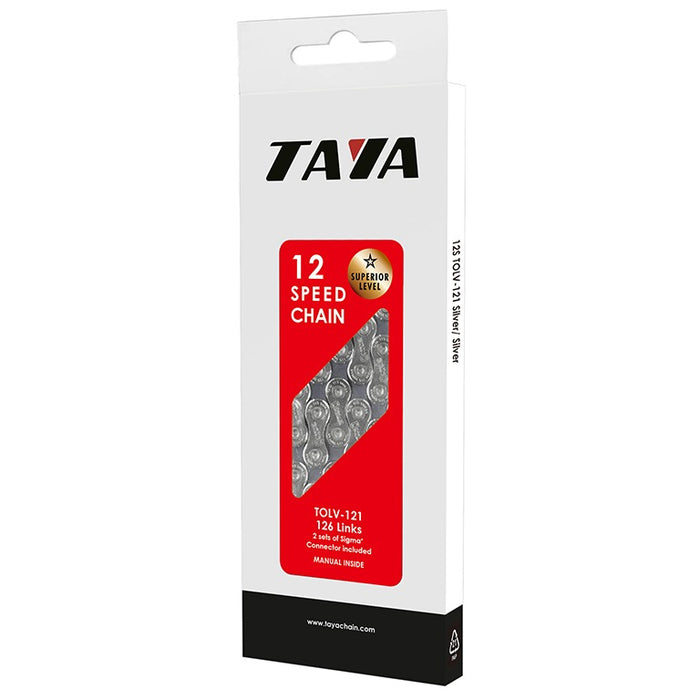 Taya Chain Tolv-121Ss 12 Speed Silver