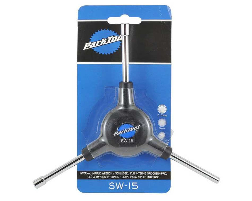 Park Tool Sw-15c Three Way Internal Nipple Wrench