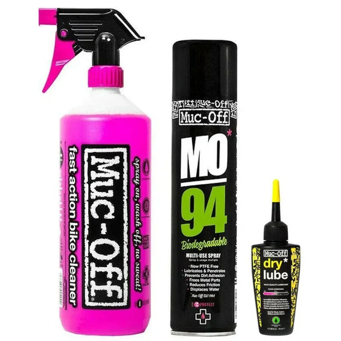 Muc-Off Clean, Protect and Lube Kit [Dry Lube Version]