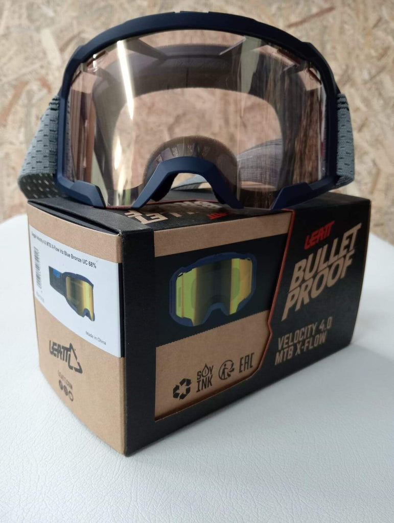 leatt velocity 4.0 x-flow goggles Leatt Goggle Velocity 4.0 MTB X-Flow Iriz Blue Bronze 68% | Buy Eyewear Online | Fast Delivery in South Africa