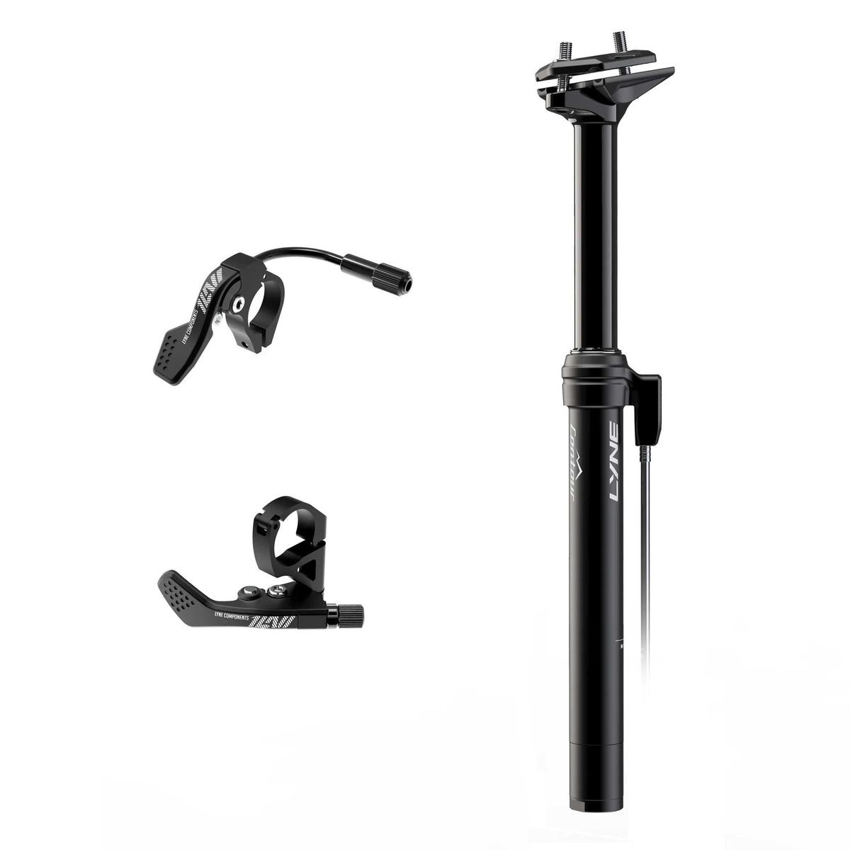 Lyne Dropper Post External V2.0 27.2X110 Over Bar | Buy Seatposts ...