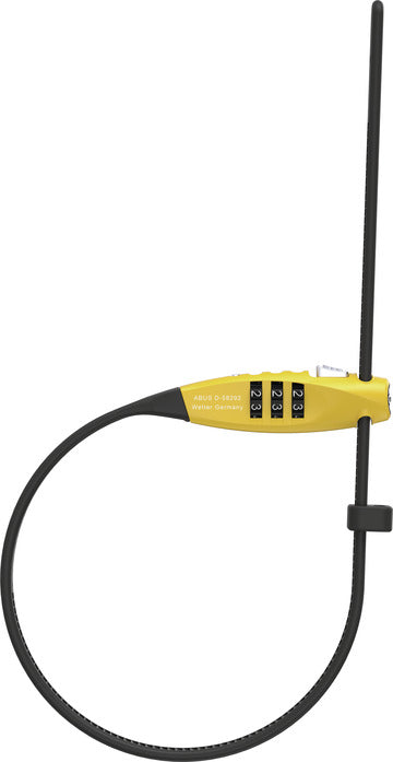 Abus Cable Lock Combiflex Travel Guard Yellow | Buy Locks Online | Fast ...