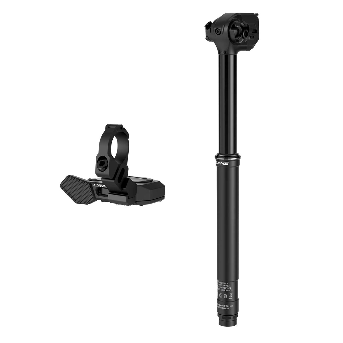 Lyne E-Contour Wireless Dropper Post 30.9X125Mm | Buy Seatpost Online ...