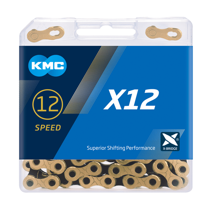 KMC Chain 12 Speed X12 Gold/Black