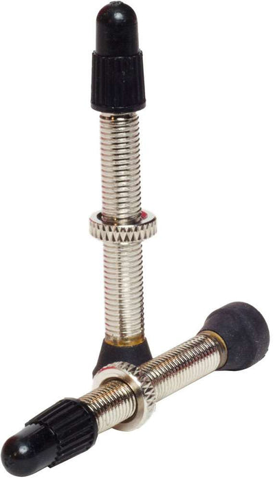 Veyga Tubeless Valve Presta Silver Round Base 48MM