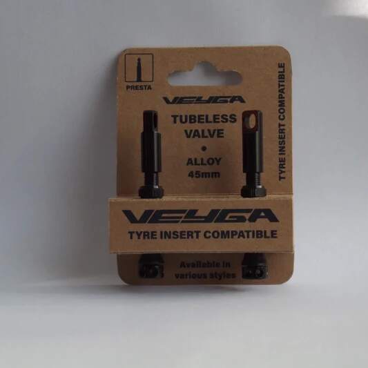 Veyga Tubeless Valve Alloy 45Mm Pair