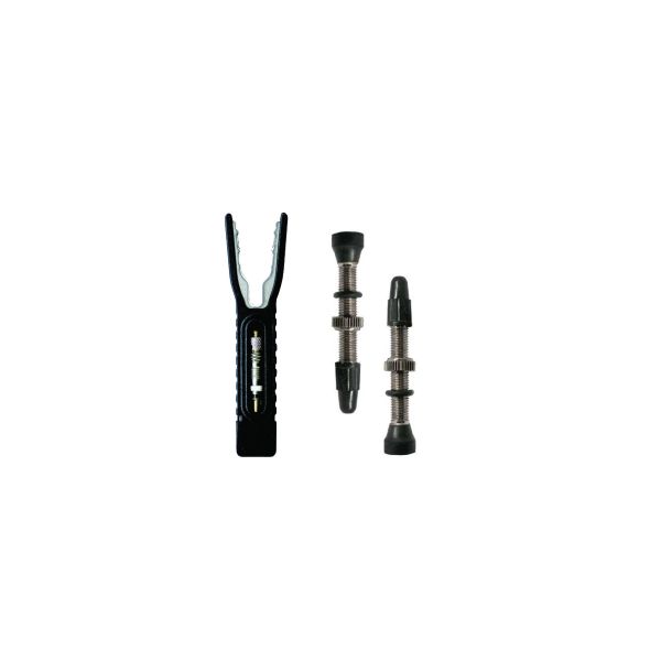Ryder RVC Tubeless Valve Set  W/Nutcracker