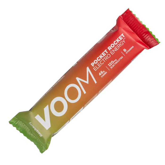 Voom Pocket Rocket Electro Energy Bar Raspberry