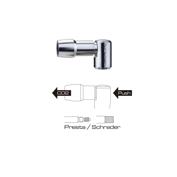 Birzman Pump CO2 E-Grip Valve Head