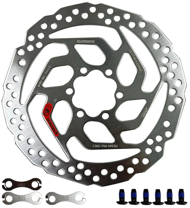 Shimano Rotor Disc Smrt26 160Mm 6 Bolt Resin