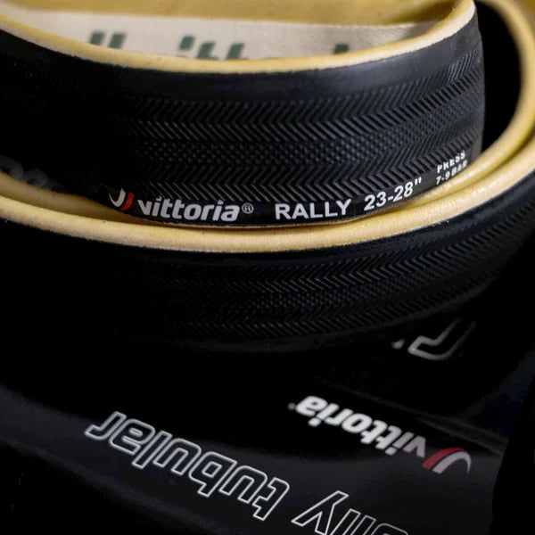 Vittoria Tyre Rally Tubular Para/Black 25-28" Rvc
