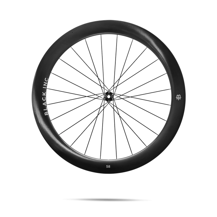 Black Inc Front Wheel Fifty Eight OE Silver