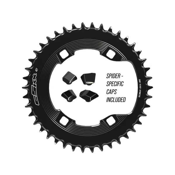 CSixx Chainring 110bcd Asymmentic Shimano R7000 Offset 42T