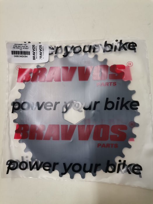 Bravvos Chainwheel Disc Bmx 16" 32T Sml Bb W/O Pin