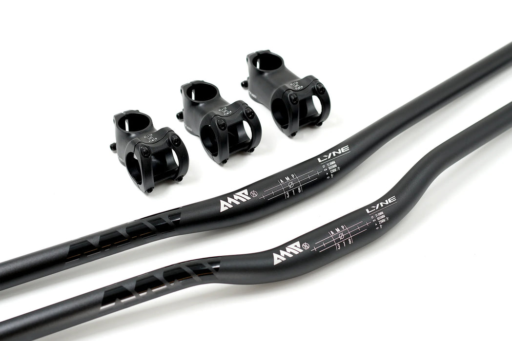 Lyne AMP 31.8mm Alloy Bar and Stem Bundle - 12mm/60mm