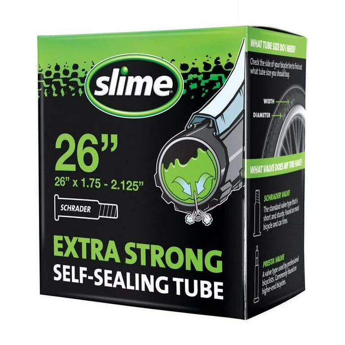 Slime Tube 26x1.75-2.125 Schrader Self Sealing