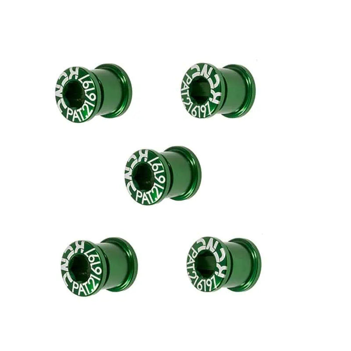 KCNC Chainring Bolts Road Short Green