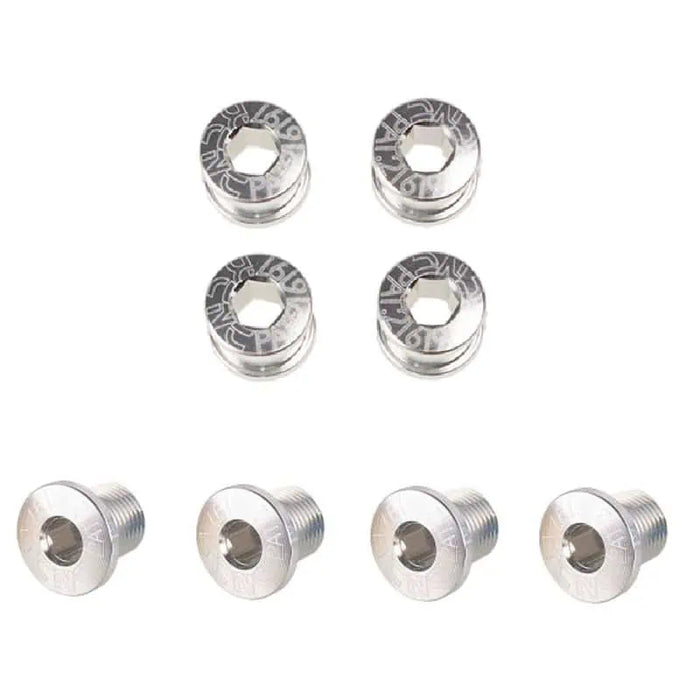 KCNC Chainring Bolts MTB Triple Silver