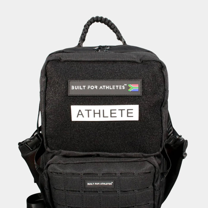 BFA Athlete Patch White Back & Black Text