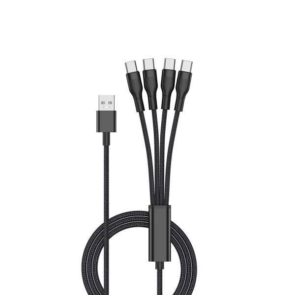 Red-E Charging Cable Timetraveller C4 4In1 USB-C