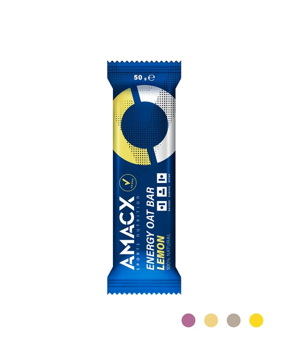 Amacx Energy Oat Bar Lemon