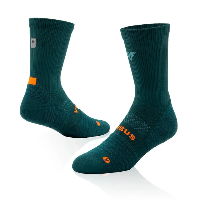Versus Socks Forest Teal Peak Merino Winter