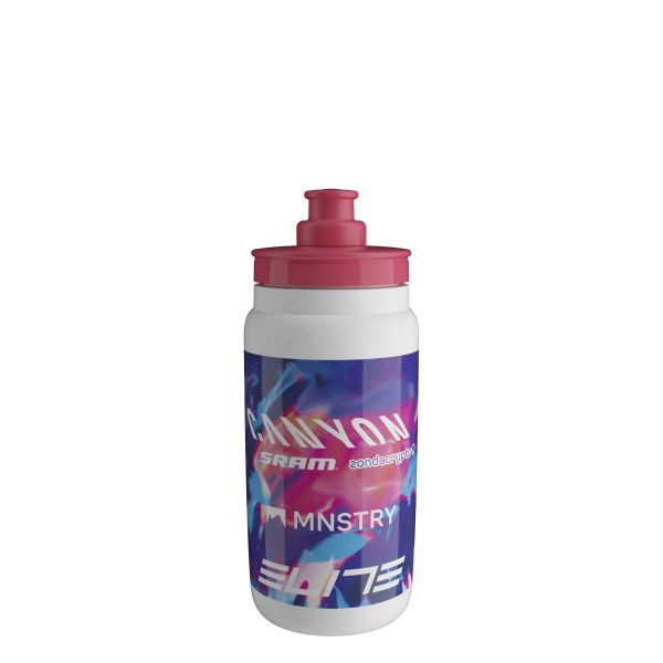 Elite Water Bottle Fly Cannyon Sram Mnsrty Team 550ml